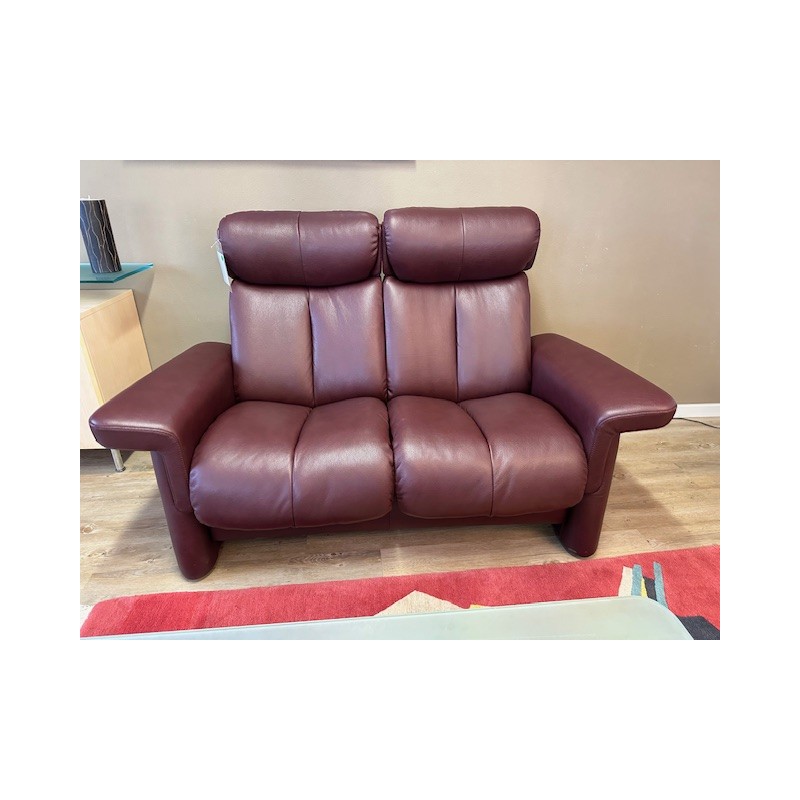 Canapé Stressless cuir bordeaux