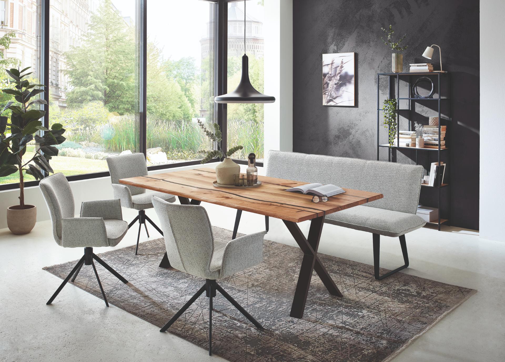 Chaise Bristol avec accoudoirs